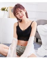 ?LoveIs Bra? (N346) บราผ้าชีฟอง สายปรับได้ ฟองน้ำถอดได้ ผ้านิ่มมาก