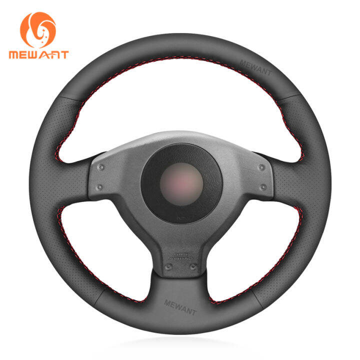 mewant-black-artificial-leather-pu-carbon-fiber-steering-wheel-cover-for-subaru-impreza-wrx-sti-ii-2003-2004-2005-2006-2007