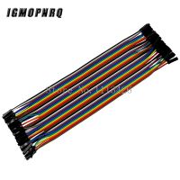 40pcs in Row Dupont Cable 20cm 2.54mm 1pin 1p-1p Female to Female Jumper Wire for breadboard