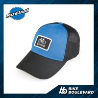 Park Tool HAT-7 หมวกแฟชั่น หมวกแก๊ป หมวกันกแดด หมวก MESH BACK BALL CAP ทำมาจากผ้าฝ้ายสีน้ำเงิน รุ่น Limited Edition มีสัญลักษณ์เครื่องมือซ่อมจักรยาน จาก USA