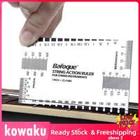 Kowaku String Action Ruler เครื่องมือวัดซ่อมกีตาร์สำหรับกีตาร์โปร่งแมนโดลิน