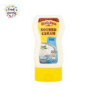 Old El Paso Squeezy Sour Cream Cool 230G เอลปาโซ ครีมเปรี้ยวเย็นแบบบีบ 230 กรัม