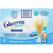 THÙNG 24 LON SỮA NƯỚC GLUCERNA SHAKE VANILLA DÀNH CHO NGƯỜI TIỂU ĐƯỜNG