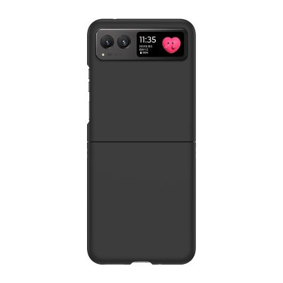 เคสโทรศัพท์พีซีสำหรับผิว Motorola Razr 40 (สีดำ)