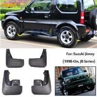 รถ Mud Flaps สำหรับ Suzuki Jimny Sierra Wide (JB) 1998-On Chevrolet Jimny Mudflaps Splash Guards Mud Flap Mudguards Fender