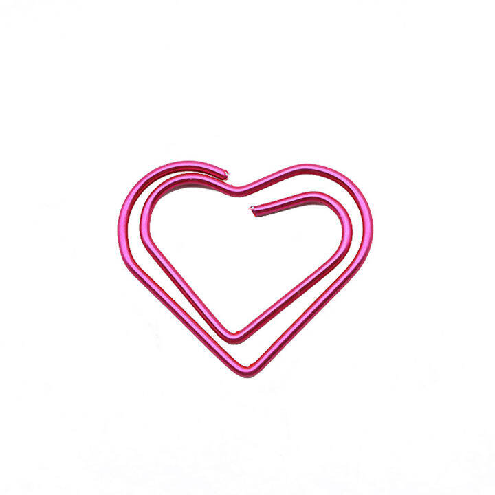 50-pieces-multicolor-heart-shaped-love-paperclips-metal-paper-clips-school-office-supplies-50-pieces