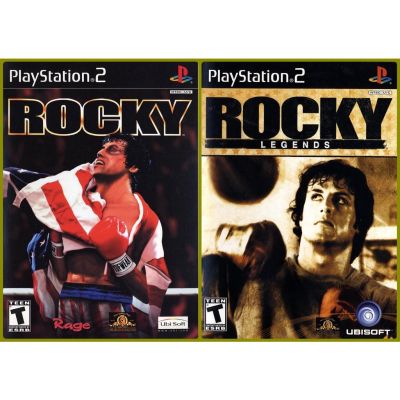 Rocky ร็อคกี้ เกมชกมวยสากล แบบ fight night round แผ่นเกม PS2