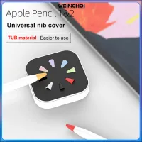 WEINICHOI Apple Pencil Tip Nib Covers Compatible With Apple Pencil 1/2 Stylus Nibs Covers iPad Stylus Pen Accessories Cover