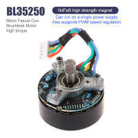 KingBe BL3525O DC6V-12V มอเตอร์ CMD แบบไร้แปรงถ่านขนาดเล็ก7.4V แรงบิดขนาดใหญ่เครื่องยนต์แม่เหล็กแรงบิดสูง NdFeB ความเร็ว PWM สำหรับปืนฟาสซิสต์