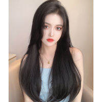 วิกผมผมยาวตรง V ประเภทแผ่นต่อผมแบบชิ้นเดียว U ประเภท 4 แผ่นต่อผมการ์ด V-shaped Straight Wig