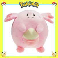 TAKARATOMY ตุ๊กตาของเล่นตุ๊กตาการ์ตูน Pokemon Chansey นิ่มรูปการ์ตูนน่ารักตกแต่ง Plushie ยัดไส้คริสต์มาสของขวัญสำหรับเด็ก30ซม.