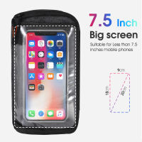 WEST BIKING Bicycle Handlebar Bag 7.5inch Phone Case Touchscreen MTB Front Basket Bike Thermal Insulated Cooler Travel Lunch Bag