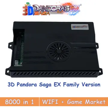  BLEE Pandora's Box 3D 5000 in 1 with 70 3D Games Arcade Game  Jamma Board 1280x720 Multi Video Game Board for Arcade Machine : Toys &  Games