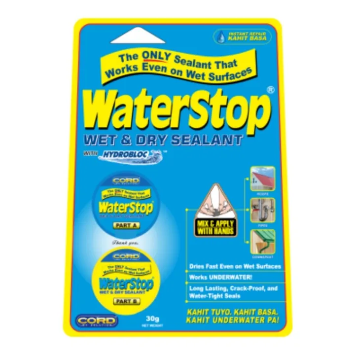 Cord Water Stop Wet & Dry Sealant Lazada PH