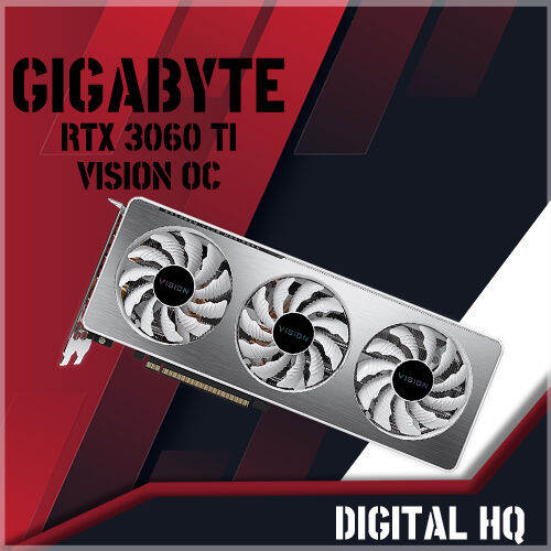 GIGABYTE GeForce RTX 3060TI VISION OC 8GB GDDR6 256bit GPU Graphics ...