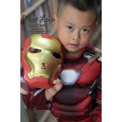 BAB ชุดของขวัญเด็กแรกเกิด มีจำหน่ายในประเทศไทยஐชุดไอรอนแมน ภาคใหม่ ชุด Iron Man พร้อมหน้ากาก ชุดซุปเปอร์ฮีโร่ ชุดฮีโร่ Avengers พร้อมส่ง ชุดของขวัญเด็กอ่อน เซ็ตเด็กแรกเกิด