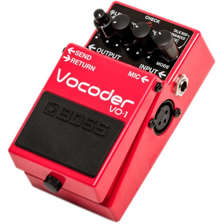 boss-vo-1-vocoder-เอฟเฟคกีตาร์-เอฟเฟคเสียงร้อง-มีช่องเสียบไมค์-แถมฟรีถ่านพร้อมใช้งาน