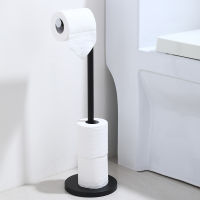 Floor toilet brush stainless steel bathroom stand toilet paper holder roll paper holder paper towel holder bathroom hardware