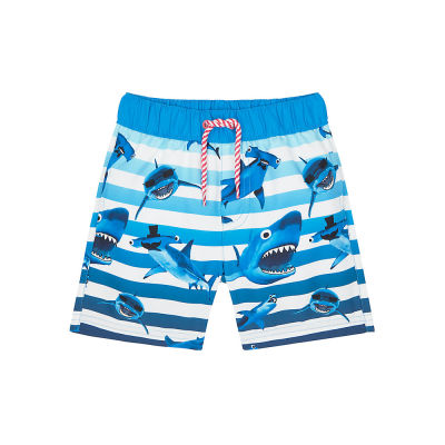 กางเกงขาสั้นเด็กผู้ชาย Mothercare shark striped board shorts YA069