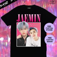 เสื้อยืดแฟชั่น Kaos Jaemin NCT Dream Retro HipHop K-Pop Kaos Lengan Panjang Harajuku Custom Kaos KpopStreetwear ผู้ชาย T