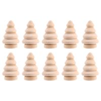 Blank DIY Wooden Peg Dolls Party Cake Toppers Pack of 10