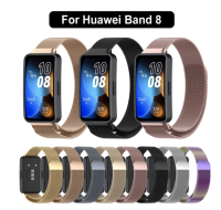 สาย huawei band8 สายแสตนเลส สายเหล็ก แม่เหล็ก Huawei Band 8