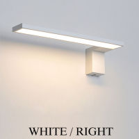 Nordic Indoor led wall lamps 12W modern wall light bedroom bedside wall lamp stair study livingroom white black sconce