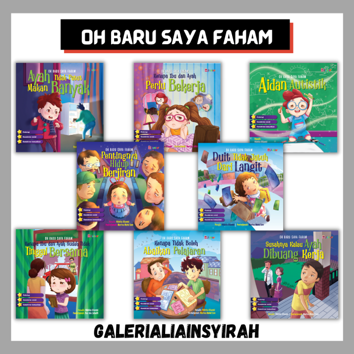 Buku Cerita Kanak Kanak Oh Baru Saya Faham Pts Junior Books Bacaan ...