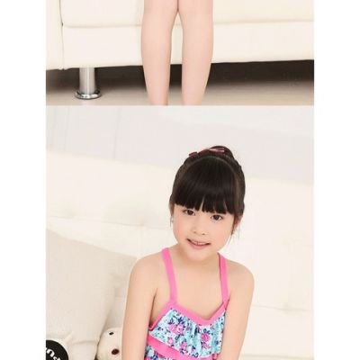 South Korean childrens swimsuit girl swimsuit Princess bikini split skirt韩国儿童泳衣女孩泳装公主比基尼分体裙式小中童碎花游泳衣