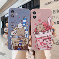 【คุณภาพสูง】Vivo Case Y15s Y15a Y1s Y21 Y21S Y33S Y20 Y12A Y50 Y30 Y20S Y20i Y52S Y31S Y12S Y11 Y17 Y12 Y15 Y19 S1pro S1 Y91C V11i Y95 Y91 V5 V9 Y71 Y81 V15 Cartoon Ice Cream Bear Case