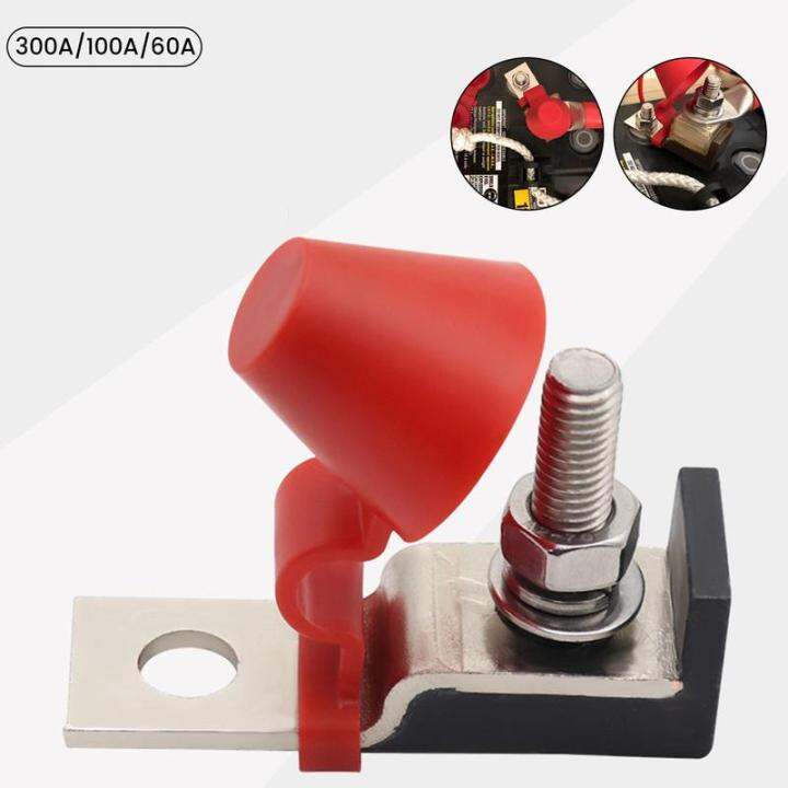 60/100/300Amp MRBF Terminal Fuse Block Kit Single Stud 5/16'' (M8) High