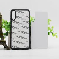 ◎◕◕ Wtsfwf DIY 2D Sublimation rubber silicone TPU PC Blank Case for A7 2018 A750 with Aluminum Inserts and glue 10pcs/lot