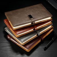 PU Leather A5 B5 Journal Notebook Lined Paper Daily Planner Notepad with Buckle Stationery School Supplies