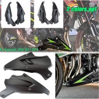 Allotmark Z 900 Bellypan เครื่องยนต์สปอยเลอร์ Fairing Body ชุดกรอบรูปแผงด้านล่าง Belly Pan สำหรับ2017 2018 2019 Kawasaki Z900อุปกรณ์เสริมสีดำ