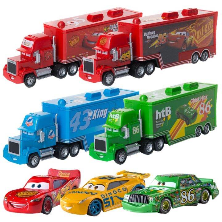 pixar-racing-2ของเล่น-lightning-mcqueen-jackson-storm-mike-le-truck-1-55โมเดลรถอัลลอยของขวัญเด็กชายบูติก