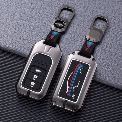 Car Key Case Cover Key Shell Shell For Honda CRV Pilot Accord Civic Fit Freed HRV City Odyssey XR-V Vezel Jazz Accessories