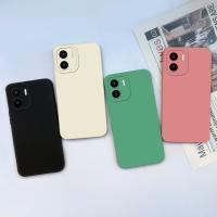 เคสแบบเรียบง่ายสำหรับ Xiaomi Redmi A1 A1Plus A2ซิลิโคนแบบบางสีทึบผิวเรียบเนียนใส่สบายเหมือนโทรศัพท์ทนทานเคสสำหรับ Redmi 1 A1บวกบั๊มเปอร์2 A2