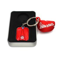 ♂ For Vespa GTS300 GTS GTV LX PX LX Sprint Primavera 50 125 150 250 300 300ie Motorcycle Accessories Keychain Key Ring