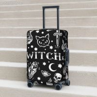 Snake Suitcase Cover WITCH PATTERN Vacation Cruise Trip Strectch Luggage Case Protection