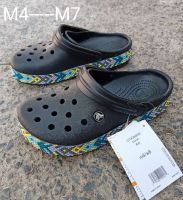 Crocs Maam พื้นหนา นิ่น (พร้อมส่งจากไทย) รองเท้าแตะแบบสวม