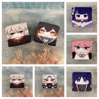 10เซนติเมตรน่ารัก Genshin ผลกระทบตุ๊กตาสแควร์ของเล่นตุ๊กตา Kazuha Scaramouche Ayato Plushies กระเป๋าจี้การ์ตูนของเล่นตุ๊กตาคอสเพลย์อุปกรณ์ประกอบฉาก