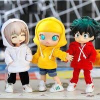 เสื้อผ้าตุ๊กตา Ob11 Molly Movable Bjd Body9 Gsc องค์ประกอบ112BJD ตุ๊กตาเสื้อกันหนาว Drawstring กระเป๋ากีฬา Hoodie