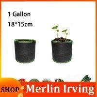 Merlin Irving Shop 1 Gallon Fruit Plant Grow Bags Vegetables Planter Tree Pots Home Supplies Fabric Planting Garden Tools Growing