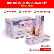 QUE THỬ RỤNG TRỨNG OVUTANA Chính xác Đơn giản Tiết kiệm giúp tăng đậu thai