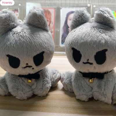 HOONEY แบบนิ่มสุดน่ารัก Plushies ของเล่นตุ๊กตายัดไส้รูปแมว,หมอนอิงหมอนตุ๊กตาผ้ากำมะหยี่สำหรับเด็กผู้หญิงของขวัญของสะสม