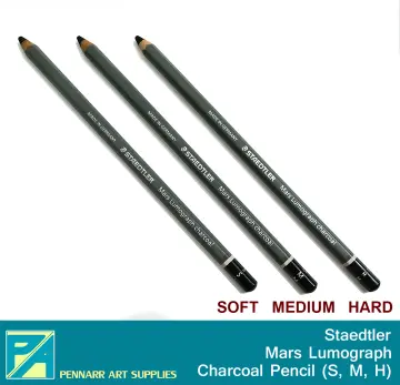 Mars® Lumograph® charcoal 100C Charcoal pencil- Staedtler - Live