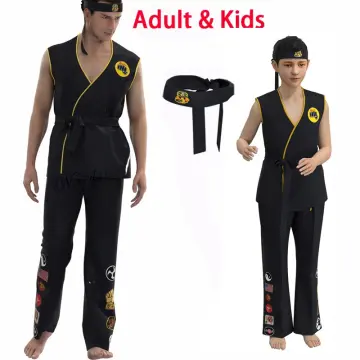 Cobra Kai Cosplay Costume Top Pants Outfits Halloween Carnival Suit -  AliExpress