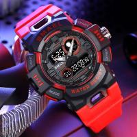 New Fashion Transparent Electronic Watch LED Man Watch Sports Waterproof Electronic Watch Candy Multicolor Student Gift