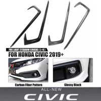 โปรโมชั่น+++ ครอบคิ้วไฟตัดหมอก Civic FC 2019 (รุ่น minor change) สีคาร์บอนและสีดำเงา ราคาถูก ไฟ ตัด หมอก led ไฟ ตัด หมอก โปรเจคเตอร์ ไฟ ตัด หมอก มอเตอร์ไซค์ ไฟ ตัด หมอก รถยนต์