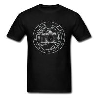 Capture The World Camera Photography Graphic MenS T Shirt Forest Mounn Landscape Shoot Tshirts For Men High Quality Clothes